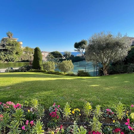 C012-Appartement Confortable Avec Piscine, Tennis Et Grand Parc Cannes Exteriör bild
