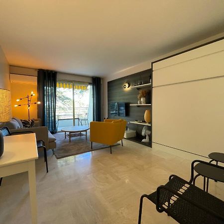 C012-Appartement Confortable Avec Piscine, Tennis Et Grand Parc Cannes Exteriör bild