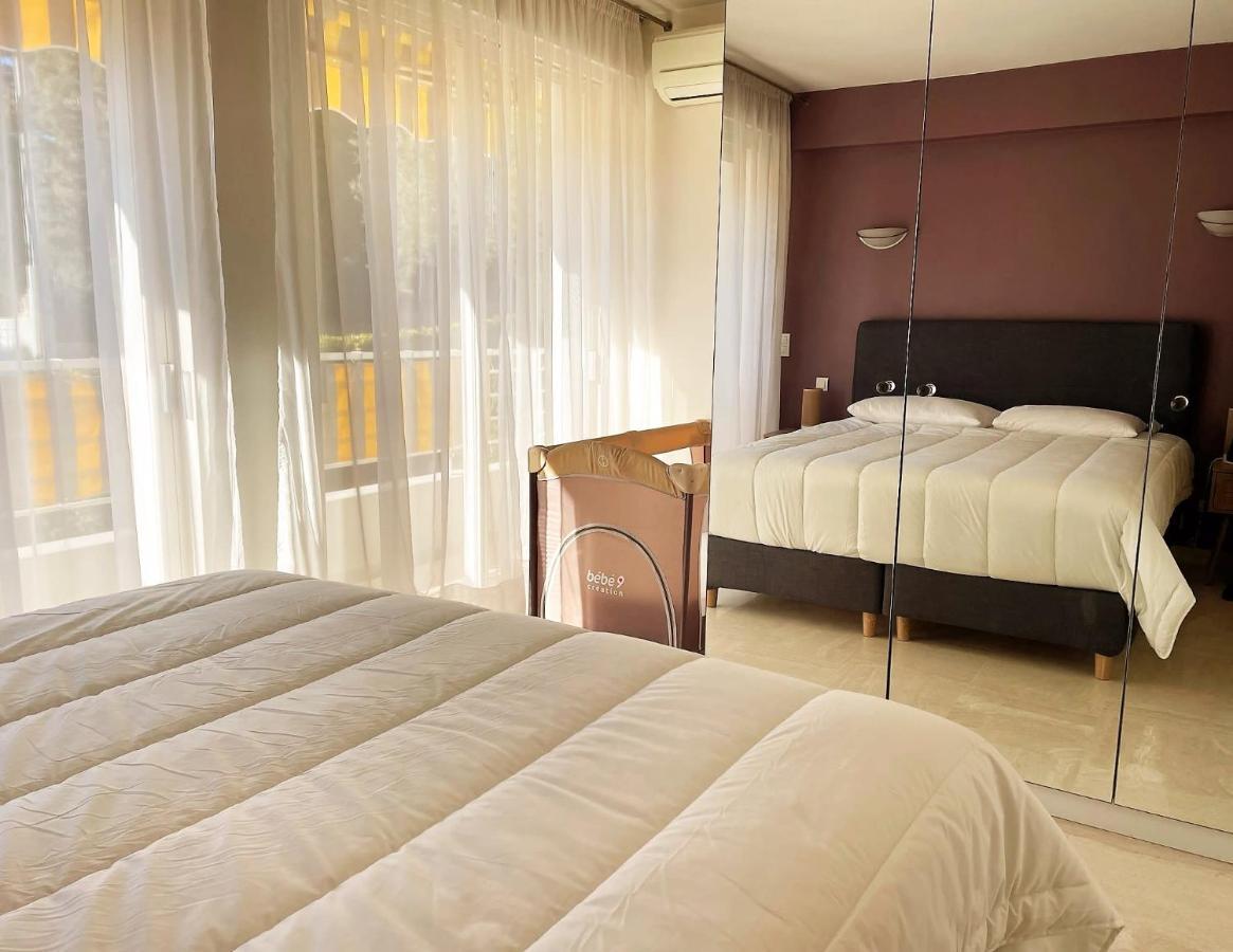 C012-Appartement Confortable Avec Piscine, Tennis Et Grand Parc Cannes Exteriör bild