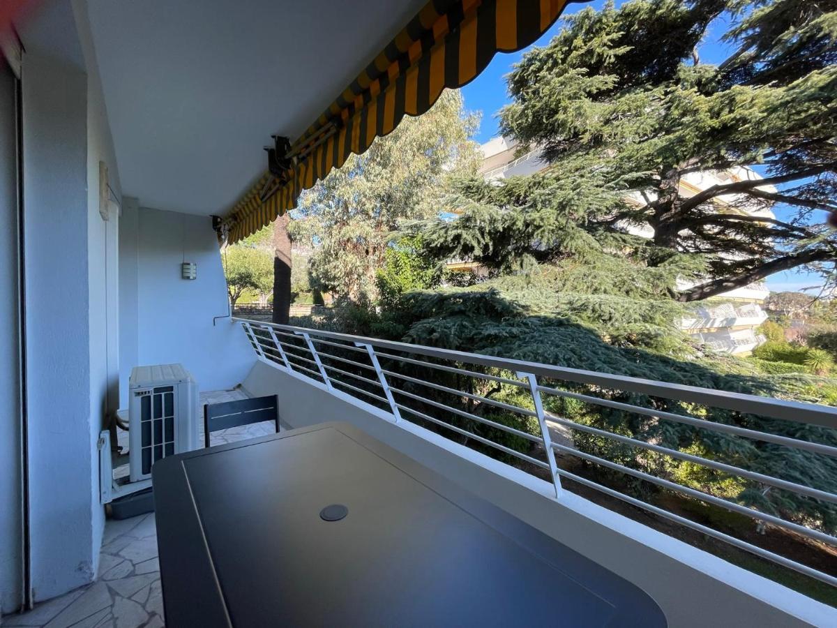 C012-Appartement Confortable Avec Piscine, Tennis Et Grand Parc Cannes Exteriör bild