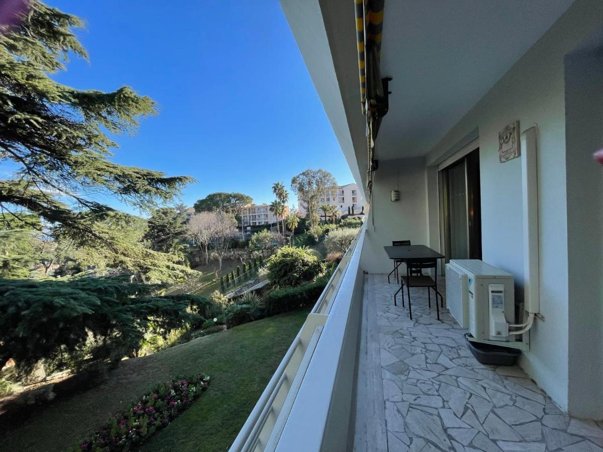 C012-Appartement Confortable Avec Piscine, Tennis Et Grand Parc Cannes Exteriör bild