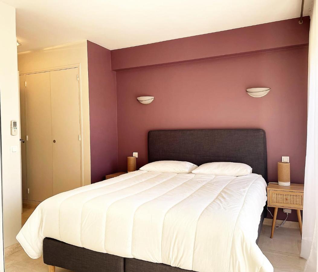 C012-Appartement Confortable Avec Piscine, Tennis Et Grand Parc Cannes Exteriör bild